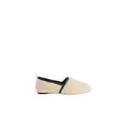 Castañer Fårskinn Slip-On Espadriller Beige, Dam