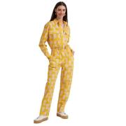 La DoubleJ Bomull Aviator Jumpsuit Yellow, Dam