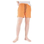 Drumohr Orange Tryckt Badkläder för Män Orange, Herr