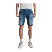 Antony Morato Denim Shorts Blue, Herr