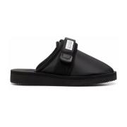 Suicoke Nylon Mules för Kvinnor Black, Dam