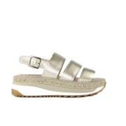 Gaimo Guld Laminerad Sandal Yellow, Dam