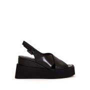 Elena Iachi Wedges Black, Dam