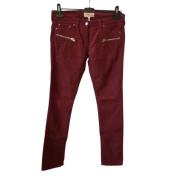 Isabel Marant Pre-owned Pre-owned Bomull jeans Red, Dam