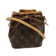 Louis Vuitton Vintage Brun Canvas Noe Toteväska Brown, Dam