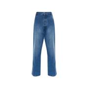 Ami Paris Utställda jeans Blue, Herr