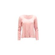 Ralph Lauren Pre-owned Pre-owned Bomull toppar Pink, Dam