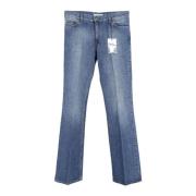 Saint Laurent Vintage Pre-owned Bomull jeans Blue, Dam