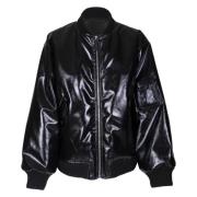 MVP wardrobe Montenapoleone Bomberjacka Black, Dam