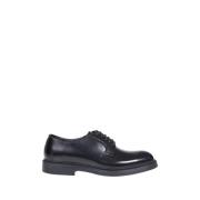 Doucal's Klassisk Nero Derby Loafer Black, Herr