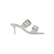 Alexander McQueen Pre-owned Pre-owned Läder sandaler White, Dam