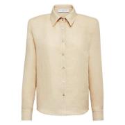 MVP wardrobe Malibù Skjorta Beige, Dam