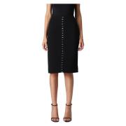 Blumarine Pencil Skirts Black, Dam