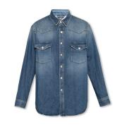 Burberry Harkgate denim shirt Blue, Herr