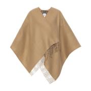 Burberry Ullponcho Beige, Dam