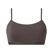 Calvin Klein Komfortabel Stöd Bralette Black, Dam