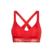 Calvin Klein Lift Bralette Red, Dam