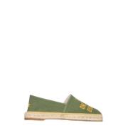 Dsquared2 Organisk Bomull Espadriller Green, Herr