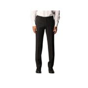 Emporio Armani Tasmania Klassiska Slim Fit Byxor Black, Herr