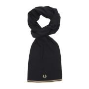 Fred Perry Dubbel Linje Halsduk Black, Herr