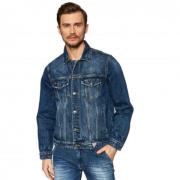 Guess Denim Jacka Blue, Herr