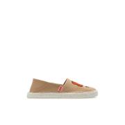 Kenzo Espadriller med logotyp Beige, Herr