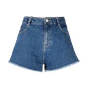 Kenzo Denim Shorts för Kvinnor Blue, Dam