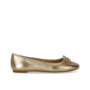 Michael Kors Gyllene Nori Ballerina med Quiltat Innersula Yellow, Dam