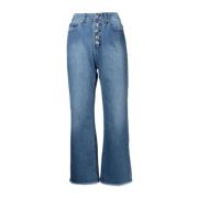 Michael Kors Utställda jeans Blue, Dam