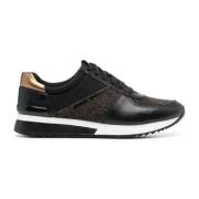 Michael Kors Svarta Allie Sneakers Black, Dam