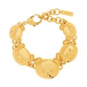 Moschino Teddy bear Armband Yellow, Dam