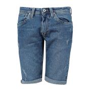 Pepe Jeans Denim Shorts Blue, Herr