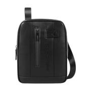 Piquadro Shoulder Bags Black, Herr