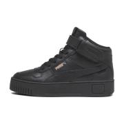 Puma Svart Läder Mid Booties Black, Dam