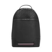 Tommy Hilfiger Svart Central Ryggsäck Black, Herr