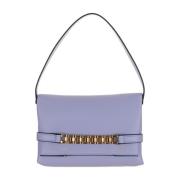 Victoria Beckham Elegant Chain Pouch Purple, Dam