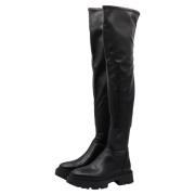 ASH Over-knee Boots Black, Dam