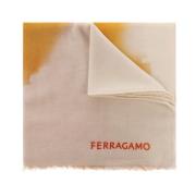 Salvatore Ferragamo Cashmere sjal Orange, Dam