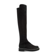 Stuart Weitzman 5050 Pearl Lift Stövel Black, Dam