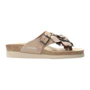 Mephisto Stilren Helen Flower Sandal för Kvinnor Beige, Dam