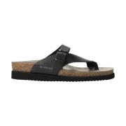 Mephisto Flip Flops Black, Dam