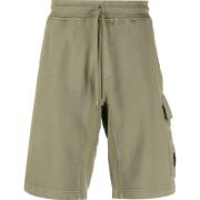 C.p. Company Olivgrön Cargo Bermuda Shorts Green, Herr