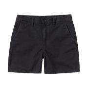 Nudie Jeans Luke Shorts Blue, Herr