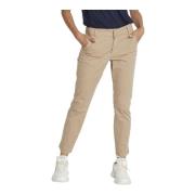 Kaffe Skinny Trousers Beige, Dam