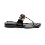 Jeffrey Campbell Svarta Bora Bora Flip Flops Black, Dam