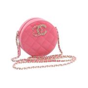 Chanel Vintage Pre-owned Läder chanel-vskor Pink, Dam