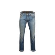 Moorer Trousers Blue, Herr