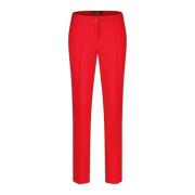 Cambio Slim-Fit Byxor Red, Dam