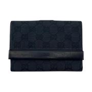 Gucci Vintage Pre-owned Canvas plnbcker Black, Dam