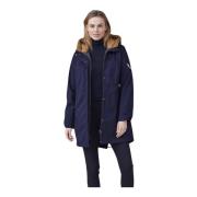 Junge Vändbar Jacka Navy Blue, Dam